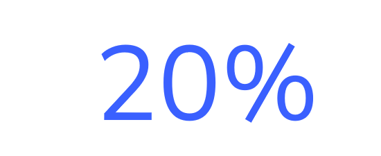 20%